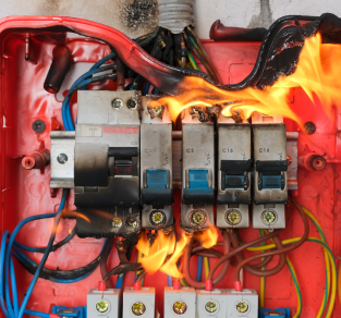 Sobrecargas elétricas foram a causa de 40% dos acidentes elétricos em 2021